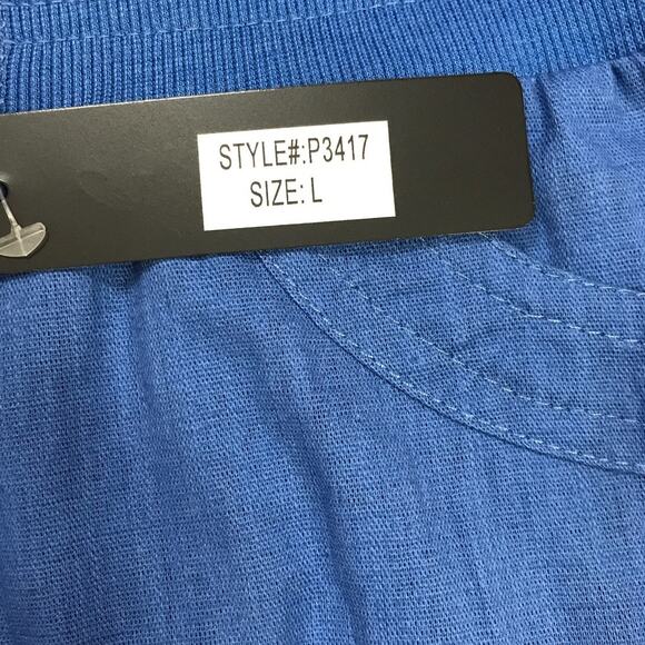 NWTC-MODE Blue Elastic Waistband Jogging Short - Picture 4 of 5